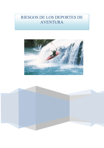 Deportes de aventura y turismo en la naturaleza