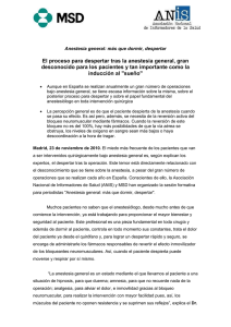 ANIS y MSD organizan una formación para acercar a los periodistas