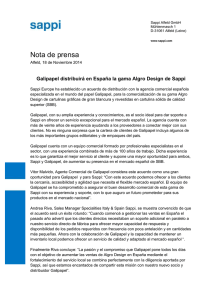 Galipapel distribuirá en España la gama Algro Design