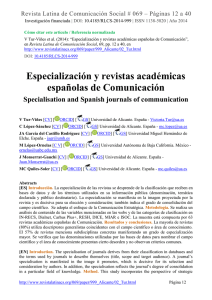 [Investigación] [Financiada]