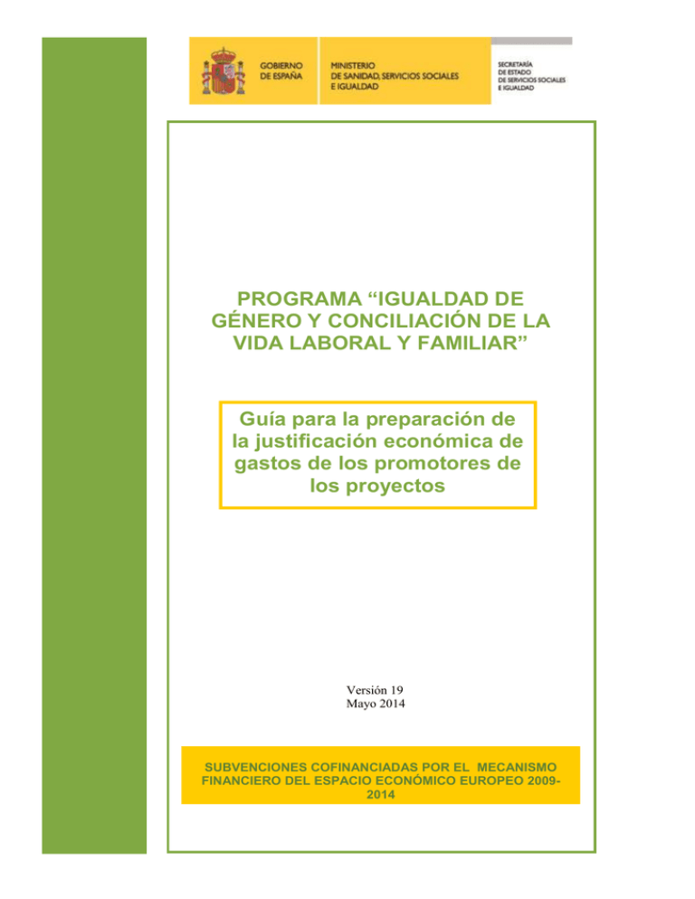 Manual De Justificaci n De Gastos