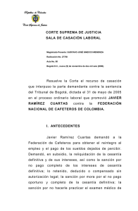 República  de Colombia Corte Suprema de Justicia CORTE SUPREMA DE JUSTICIA