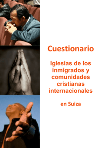 Fragebogen zu christlichen Migrationsgemeinden in