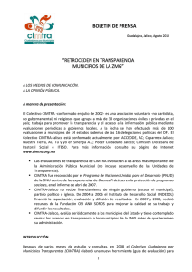 2010 Ago Boletin de prensa evaluaciones Jalisco