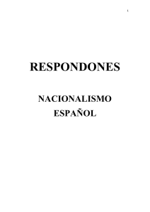 Respondones. Nacionalismo Español