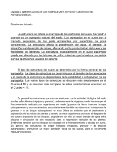 UNIDAD 3. INTERRELACION DE LOS COMPONENTES BIOTICOS Y ABIOTICOS DEL AGROECOSISTEMA.