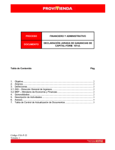 FINANCIERO Y ADMINISTRATIVO DECLARACI&Oacute;N JURADA DE GANANCIAS DE CAPITAL-FORM. 107v2.