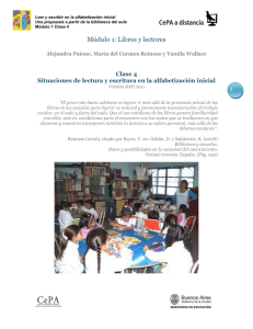 Anexo VIII. Bibliotecas en las aulas (situaciones habituales) - CIIE-R10