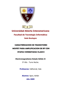 Universidad Abierta Interamericana Facultad de Tecnología