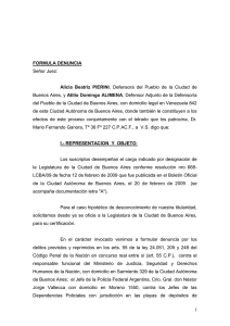 Denuncia Completa - Atilio Domingo Alimena