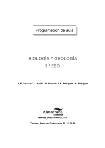Prog. de aula Biología y geología 3