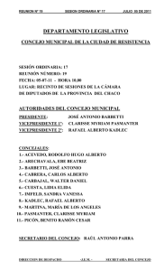 DEPARTAMENTO LEGISLATIVO