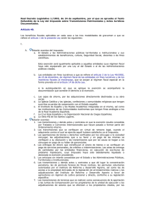 Real Decreto Legislativo 1/1993, de 24 de septiembre