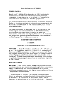 Decreto Supremo N&ordm; 24463