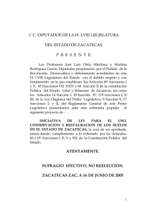 C C. DIPUTADOS DE LA H. LVIII LEGISLATURA