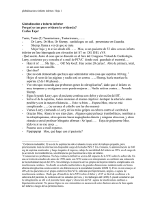 Humor. ATC o TL.Globalización e infarto inferior