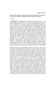 Proyecto de ley que establece regulación legal de