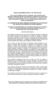 &ldquo;Por la cual se establece el procedimiento para acreditar la