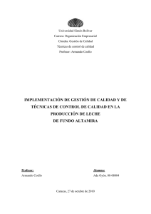 Universidad Simón Bolívar Carrera: Organización Empresarial