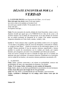 d&eacute;jate encontrar por la verdad