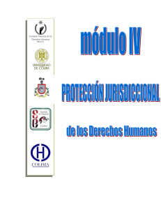 sistema de protección jurisdiccional