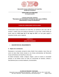 ________________________________________________________________________ Benemérito Cuerpo de Bomberos de Costa Rica Unidad de Proveeduría