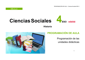Programaci&oacute;n Aula Historia: Absolutismo e Ilustraci&oacute;n 4&ordm; ESO