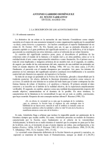 ANTONIO GARRIDO DOM&Iacute;NGUEZ EL TEXTO NARRATIVO