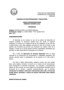 ProgNeurociencias.part - Universidad Católica Argentina