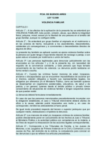 capitulo i - Ministerio de Trabajo de la Provincia de Buenos Aires