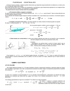 Campos Gravitatorio y Electrico