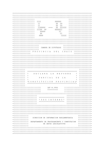 l.3952 - declara la reforma parcial de la constitucion provincial