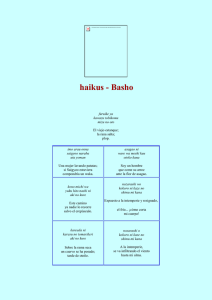 HAIKUS: BASHO, EL POETA DEL ZEN