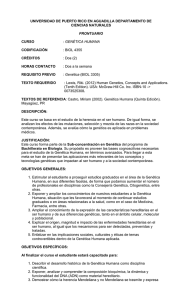 Cursos_files/Prontuario Genetica Humana_JAC_(BIOL 4355) 2013