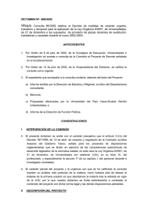 La Comisión Jurídica Asesora del Gobierno Vasco, en