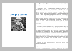 Texto Pau Ortega y Gasset: División de fragmentos