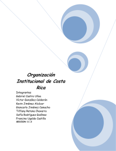 Organización Institucional de Costa Rica