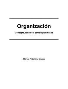 Organizaciones en cambio - Marcel Antonorsi Blanco