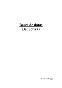 Bases de datos Deductivas  Borja Compés Mancisidor