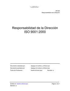 Párrafo - Norma ISO 9001