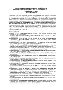 Acuerdo de Gobernabilidad Región Loreto 23.09.2010