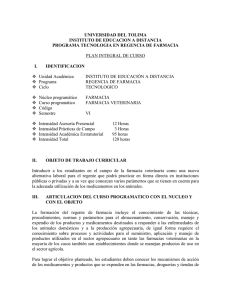 UNIVERSIDAD DEL TOLIMA INSTITUTO DE EDUCACION A DISTANCIA I.