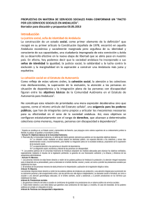 Propuesta del Pacto Andaluz - Colegio Profesional de Trabajo