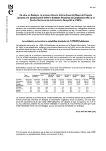 CI 000 - Instituto Nacional de Estadistica.