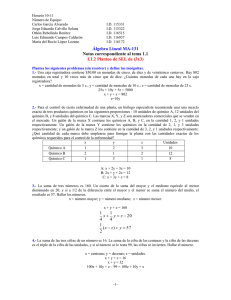 Algebra Lineal MA-131 - Carlos García Alvarado