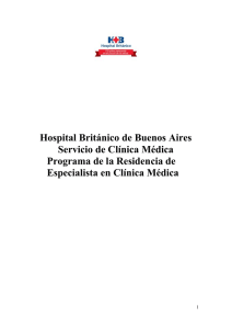 Programa residencia clínica médica