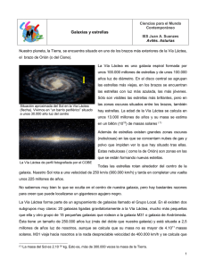 Galaxias y estrellas - Educastur Hospedaje Web