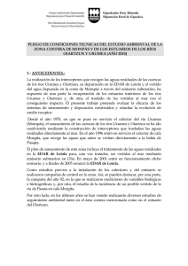 PLIEGO DE CONDICIONES TECNICAS DEL ESTUDIO AMBIENTAL DE LA