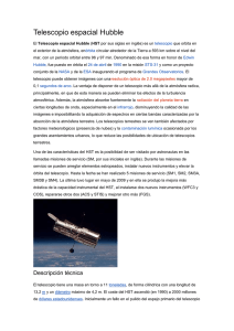 El telescopio Hubble - CIENCIAS-OROPESA