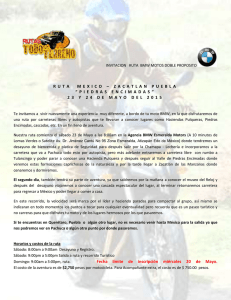 INVITACION RUTA BMW MOTOS DOBLE PROPOSITO RUTA